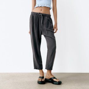 Zara Lounge Pants - Grey - The Weekend Pant - Medium